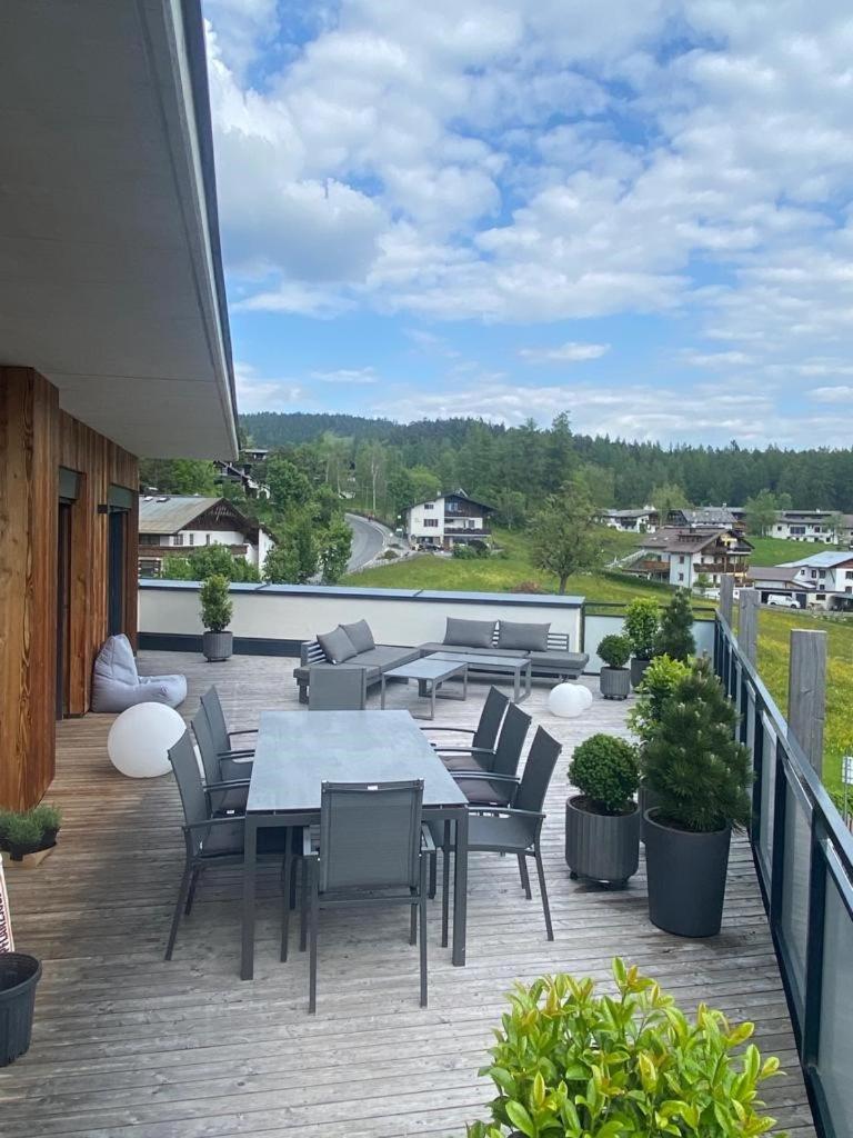 Panorama Residence Moesern Seefeld in Tirol Bagian luar foto